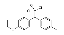 1-ethoxy-4-[2,2,2-trichloro-1-(4-methylphenyl)ethyl]benzene Structure