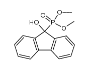 dimethyl (9-hydroxy-9H-fluoren-9-yl)phosphonate结构式