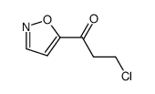 1-Propanone,3-chloro-1-(5-isoxazolyl)-(9CI)结构式