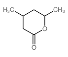 Hexanoic acid, 5-hydroxy-3-methyl-, delta-lactone结构式