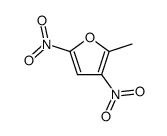 3,5-dinitro-α-methylfuran Structure