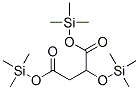 2-Trimethylsilyloxysuccinic acid di(trimethylsilyl) ester结构式