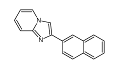 2-naphthalen-2-ylimidazo[1,2-a]pyridine结构式