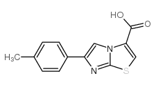 6-p-tolyl-imidazo[2,1-b]thiazole-3-carboxylic acid Structure