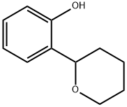 2-(Tetrahydro-2H-pyran-2-yl)phenol结构式