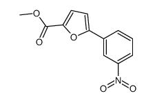 5-(3-硝基苯基)呋喃-2-羧酸甲酯结构式