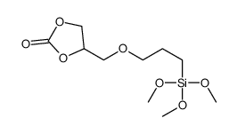 4-[[3-(trimethoxysilyl)propoxy]methyl]-1,3-dioxolan-2-one结构式
