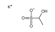 potassium 1-hydroxyethanesulphonate结构式