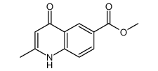 Methyl 4-hydroxy-2-methyl-6-quinolinecarboxylate structure