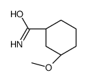 (1R,3R)-3-Methoxycyclohexanecarboxamide Structure