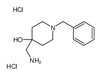 4-Aminomethyl-1-benzyl-piperidin-4-ol dihydrochloride structure