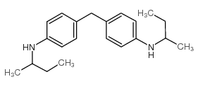 4,4'-亚甲基双[N-仲丁基苯胺]结构式