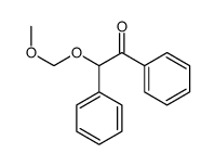 2-(methoxymethoxy)-1,2-diphenylethanone结构式