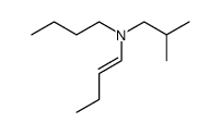 but-1-enyl-butyl-isobutyl-amine结构式