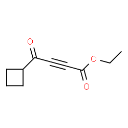 4-Cyclobutyl-4-oxo-2-butynoic acid ethyl ester Structure