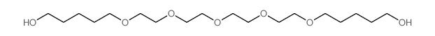 6,9,12,15,18-Pentaoxatricosane-1,23-diol结构式