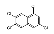 1,3,6,7-tetrachloronaphthalene Structure