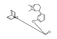 [3-(6,7-dimethyl-7-azoniabicyclo[3.2.1]octan-4-yl)phenyl] benzoate,chloride结构式