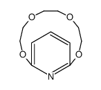 2,5,8,11-tetraoxa-16-azabicyclo[10.3.1]hexadeca-1(16),12,14-triene结构式