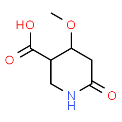 4-甲氧基-6-氧代-1,6-二氢吡啶-3-羧酸结构式