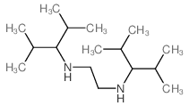 1,2-Ethanediamine,N1,N2-bis[2-methyl-1-(1-methylethyl)propyl]- structure