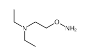O-beta-diethylaminoethylhydroxylamine结构式