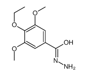 4-ethoxy-3,5-dimethoxybenzohydrazide结构式