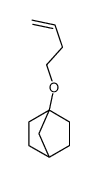 4-but-3-enoxybicyclo[2.2.1]heptane Structure