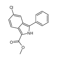 methyl 5-chloro-3-phenyl-2H-isoindole-1-carboxylate Structure