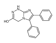 6,7-diphenyl-2,4-dihydro-1H-imidazo[2,1-c][1,2,4]triazin-3-one Structure