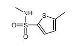 N,5-dimethylthiophene-2-sulfonamide Structure