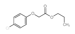 propyl 2-(4-chlorophenoxy)acetate结构式