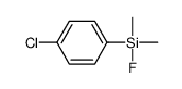 (4-chlorophenyl)-fluoro-dimethylsilane Structure