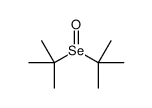 2-tert-butylseleninyl-2-methylpropane结构式