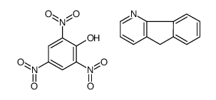 5H-indeno[1,2-b]pyridine,2,4,6-trinitrophenol结构式