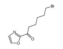 6-bromo-1-(oxazol-2-yl)hexan-1-one结构式