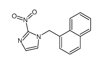 1-(naphthalen-1-ylmethyl)-2-nitroimidazole结构式
