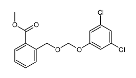 methyl 2-[(3,5-dichlorophenoxy)methoxymethyl]benzoate Structure