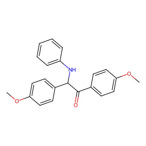 Ethanone,1,2-bis(4-methoxyphenyl)-2-(phenylamino)-图片