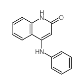 4-anilino-1H-quinolin-2-one结构式