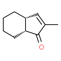 1H-Inden-1-one, 3a,4,5,6,7,7a-hexahydro-2-methyl-, (3aR,7aR)-rel- (9CI)结构式