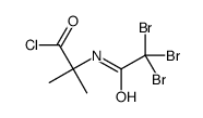 2-methyl-2-[(2,2,2-tribromoacetyl)amino]propanoyl chloride Structure