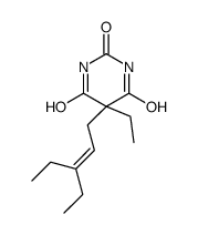 5-Ethyl-5-(3-ethyl-2-pentenyl)barbituric acid picture