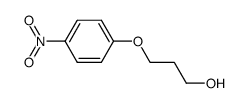 3-(4-nitrophenoxy)-1-propanol结构式