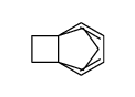 Tricyclo(4.3.2.0(1,6))undeca-2,4-diene结构式
