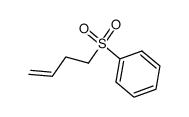 (but-3-enylsulfonyl)benzene Structure
