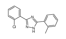 5-(2-Chlorophenyl)-3-(o-tolyl)-1H-1,2,4-triazole Structure