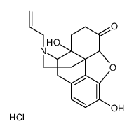 (4S,4aR,7aS,12bR)-4a,9-dihydroxy-3-prop-2-enyl-2,4,5,6,7a,13-hexahydro-1H-4,12-methanobenzofuro[3,2-e]isoquinoline-7-one,hydrochloride结构式