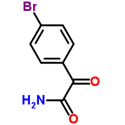 2-(4-Bromophenyl)-2-oxoacetamide Structure