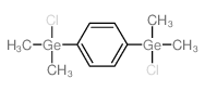 Germane, 1,4-phenylenebis[chlorodimethyl- structure